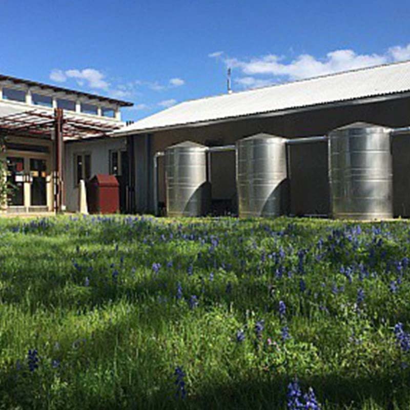 central Texas rain harvesting