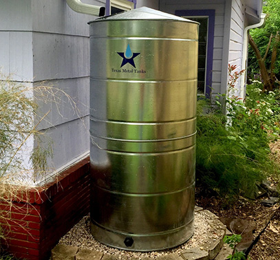 300 gallon stainless steel cistern