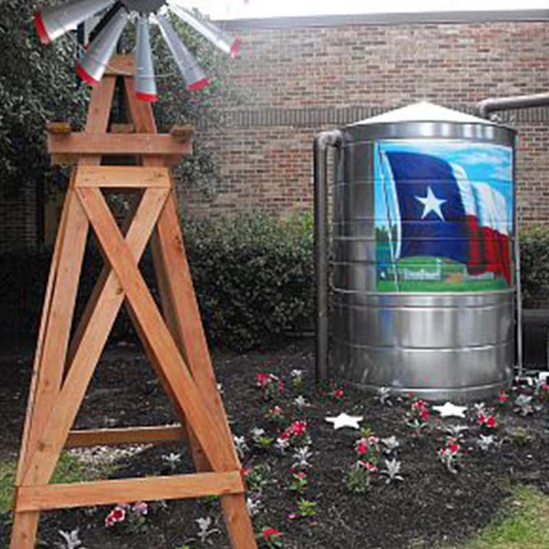 rain collection and storage in Texas
